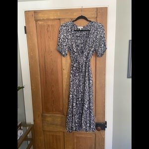 Wrap Midi Dress